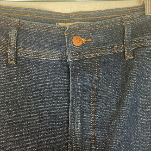Madewell womens 28 the perfect vintage straight dark wash jeans denim - Picture 7 of 9